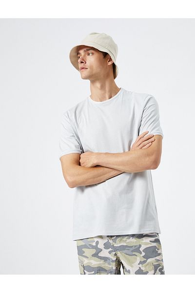 Koton Crew Neck Basic Cotton Short Sleeve T-Shirt
