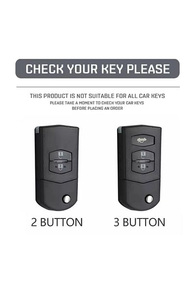 emii auto spare parts Black for Mazda 3 5 6 Cx-5 Cx-7 Cx-9 Mazda Mx-5 Mps Sp23 - Switchblade Key Case