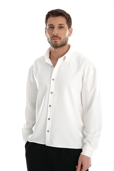 Redline Base Oversize Soft Sweat Absorbing Easy Iron Breathable Men's Shirt