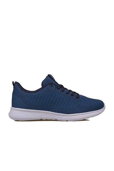 Trend Adımlar Pantofi sport țesuți din material textil pentru bărbați, albastru petrol