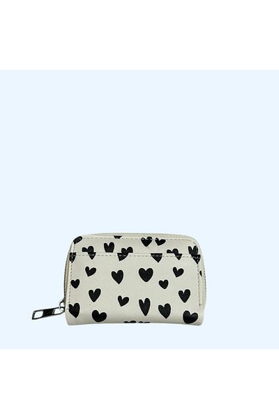 UCR HOME Heart Pattern Faux Leather Women's Wallet