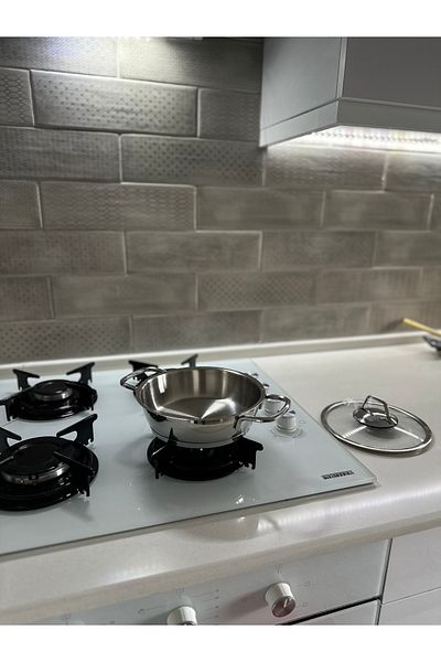 Home Hisar Optima Steel Pan 18cm