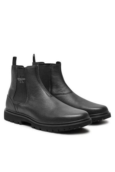 Calvin Klein Eva Mid Chelsea Boot Lth