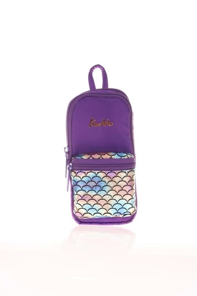 Genel Markalar Bright Junior Bag Kalem Çantası Scale Mor K2474