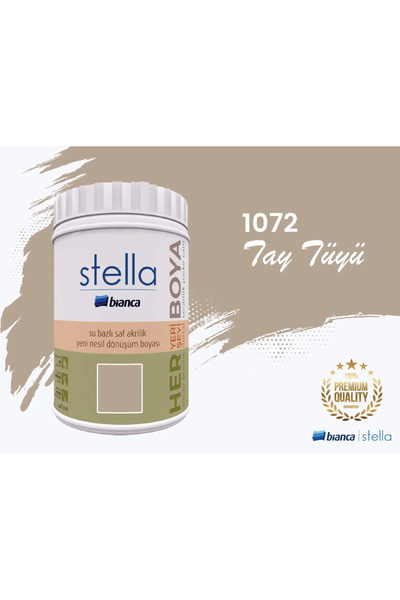 Bianca Stella Su Bazlı Saf Akrilik Boya 1 Litre