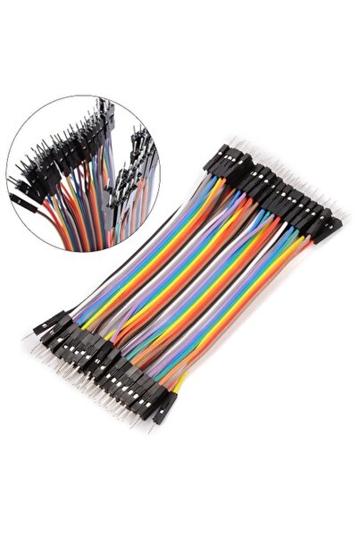 Genel Markalar 10cm 40 Pin Erkek Erkek Dupont Kablo Breadboard Jumper