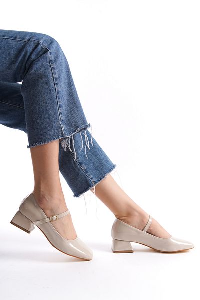FRZZ Women's Mary Jane Single Band Heeled Shoes