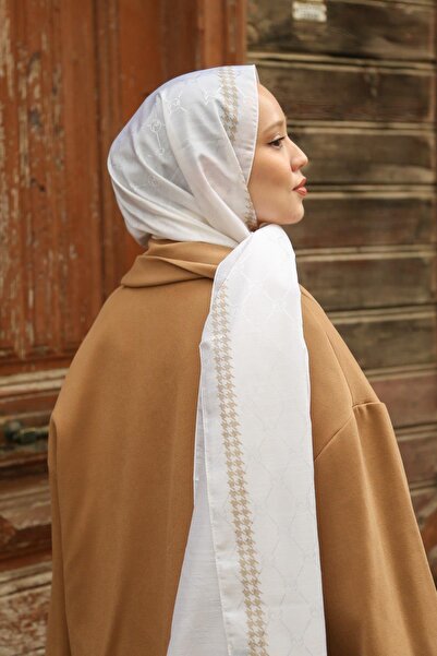 Hint İpek Monogram Şal MONOV02-28