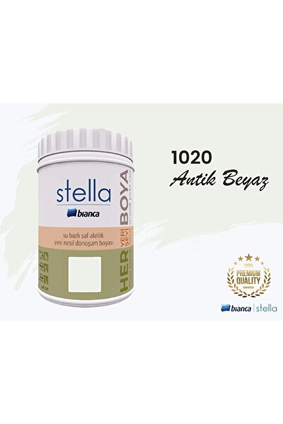 Bianca Stella Su Bazlı Saf Akrilik Boya 1 Litre