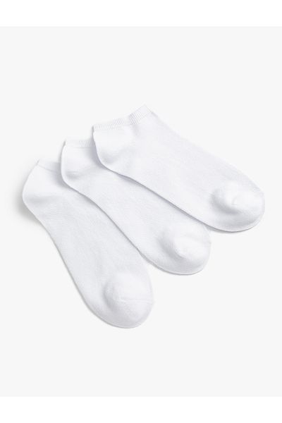 Koton Чорапи Basic Booties Комплект от 3 бр