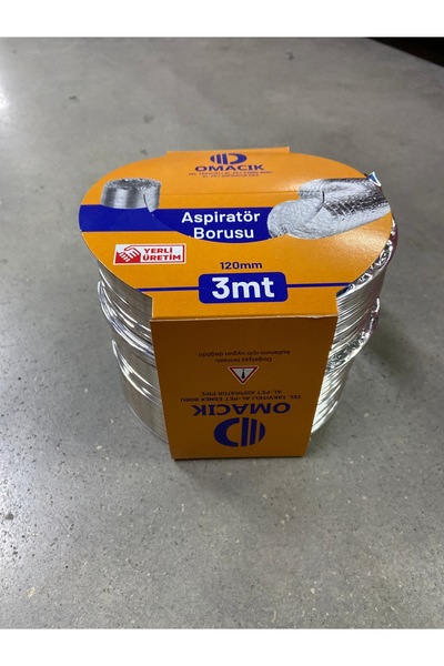 OMACIK Aspiratör borusu 3 metre