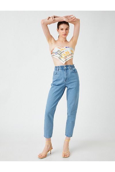 Koton Blugi cu talie înaltă - Baggy Jean