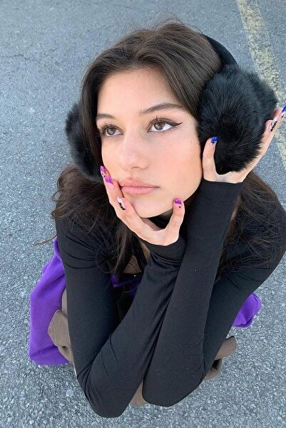 NEGİYYİM Katlanır Soğuk Koruyucu Peluş Kışlık Soft Kulaklık Earmuf