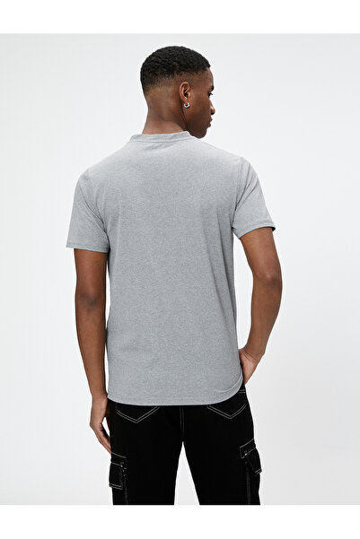 Koton Tričko s pavoučím potiskem, krátký rukáv s výstřihem