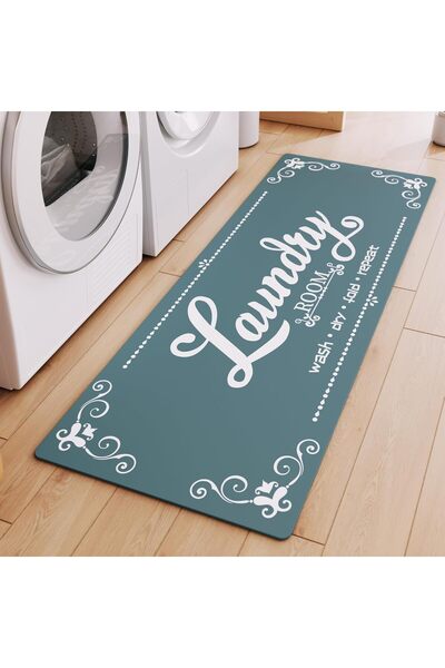 RUGRUMBA سلة تجفيف ملابس مقاومة للماء وقابلة للغسل، سجادة حمام مضادة للانزلاق