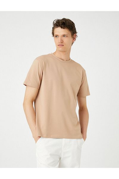 Koton Basic T-Shirt Short Sleeve Crew Neck Slim Fit