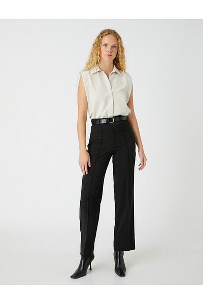 Koton Sleeveless Shirt Buttoned