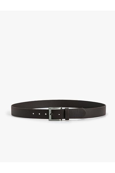 Koton Belt Leather Look Metal Buckle Detailed