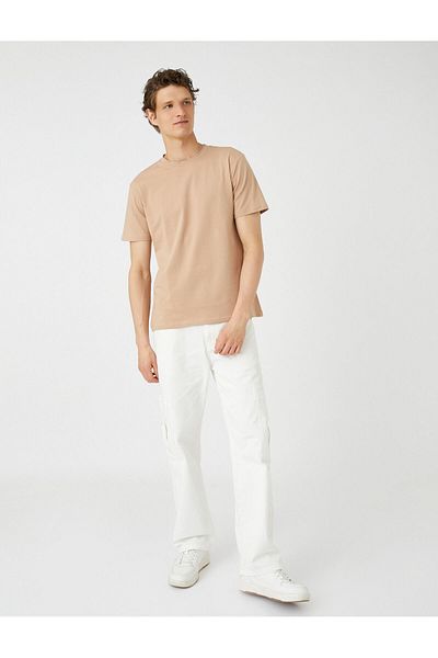 Koton Basic T-Shirt Short Sleeve Crew Neck Slim Fit
