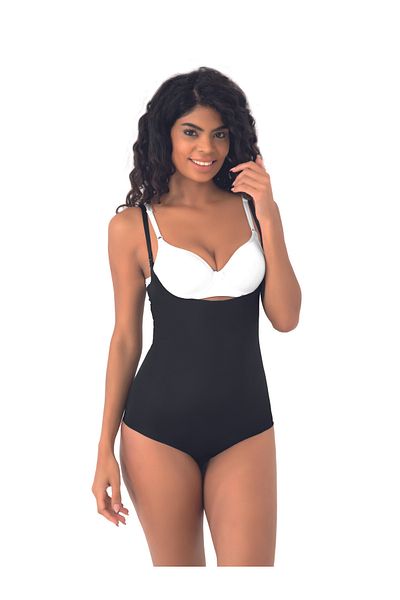 SOFT Pa Clothing Laser Cut Underbust Body Corset No Trace Shrink Two Sizes Non-Slip Silicone Texture