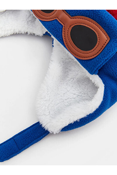 LC Waikiki LCW Kırmızı Gözlüklü Erkek Çocuk Kar Şapkası