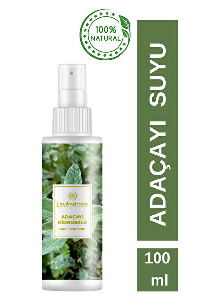 Lavendrose Adaçayı Suyu Saf ve Doğal Hidrosol Leke Karşıtı Tonik 100 ml