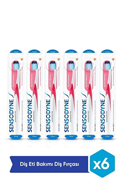 Sensodyne Diş Eti Bakımı Diş Fırçası x 6 Adet