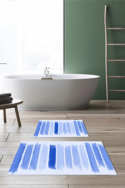 Viyana Home Ψηφιακή εμπριμέ αντιολισθητική βάση που πλένεται, χαλάκι μπάνιου,...