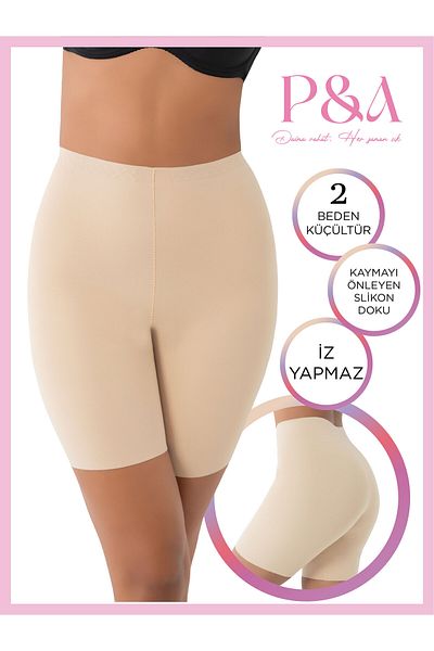 SOFT Pa Clothing Laser Cut Long Corset No Trace Shrink Two Sizes Non-Slip Silicone Texture