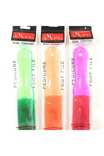 Easy Tedarik Mrs Plastic Heel File 3Pcs