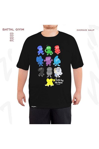 ZOKAWEAR Bfdi X Finds Out His Value Cast 2 - Print Black Oversize T-Shirt