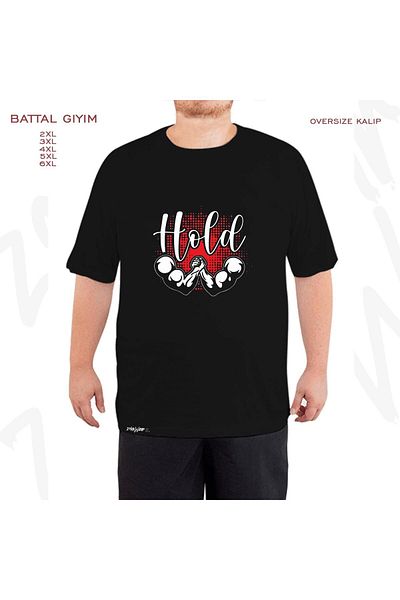 ZOKAWEAR Arm Wrestling v2 Printed - Μαύρο T-Shirt Battal Fit