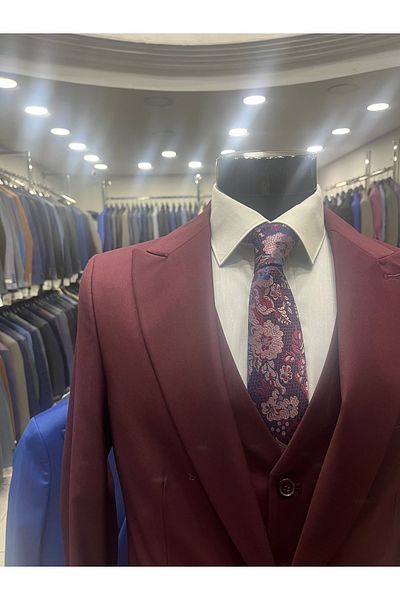 ENRICO MASAROTTI SLIMFIT VEST SUIT DRESS