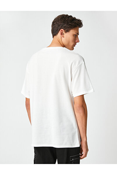 Koton Pánské oblečení tričko 3sam10306hk White White