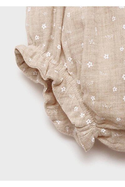 MANGO Baby Çiçek Desenli Şort