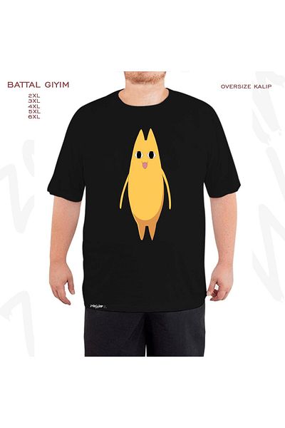 ZOKAWEAR Μπλουζάκι Azumanga Daioh Printed - Chichi Black Oversize