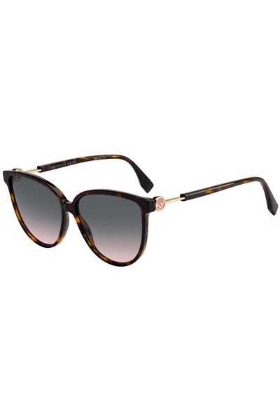 Fendi Ff 0345 S 086 Jp 59 Women's Sunglasses