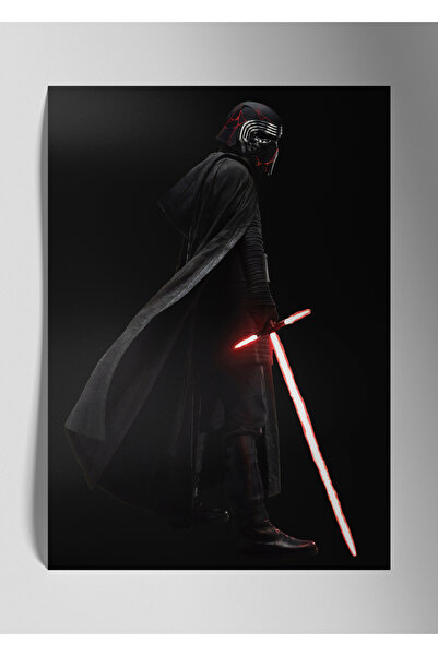 DekorHane Metalna štampa sjajna zidna slika - Star Wars Kylo Ren