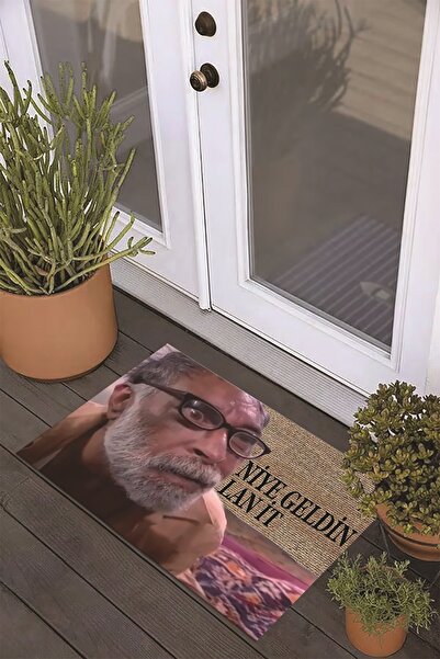 Viyana Home Digital Printed Non-Slip Base Washable Colorful Humorous Doormat (40X60Cm)