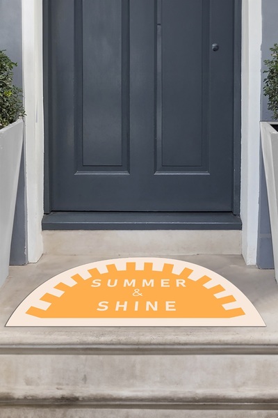 Viyana Home Digital Printed Non-Slip Base Washable Colorful Door Mat (40X60Cm)