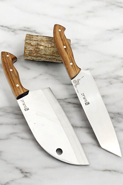 SürLaz Uzak Doğu Esintisi 2 Parça İsme Özel Şef Bıçak Seti