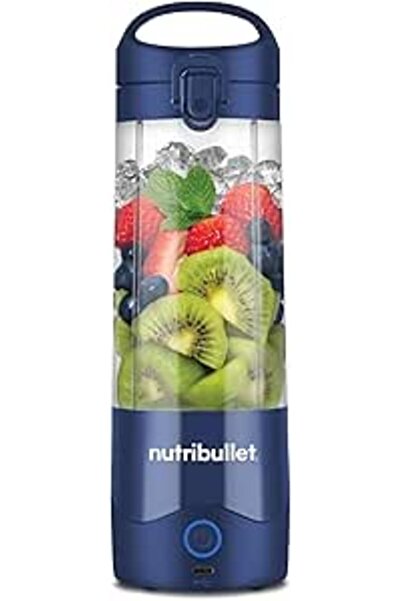 Generic خلاط Nutribullet المحمول اللاسلكي بسعة 475 مل للمشروبات المخفوقة والع...