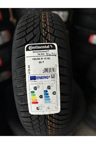 Continental CONTİNENTAL 195/65R15 95T XL TS870 KIŞ LASTİĞİ
