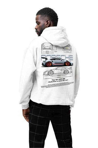 Butik Porsche 911 Gt3 Rs Oversize Hoodie - Men / Women