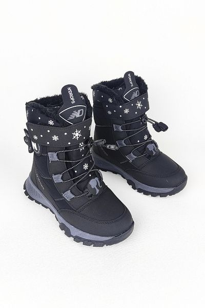 Zerenyus Γυναικείες μπότες χιονιού Winters24 Thermal Wool Velcro