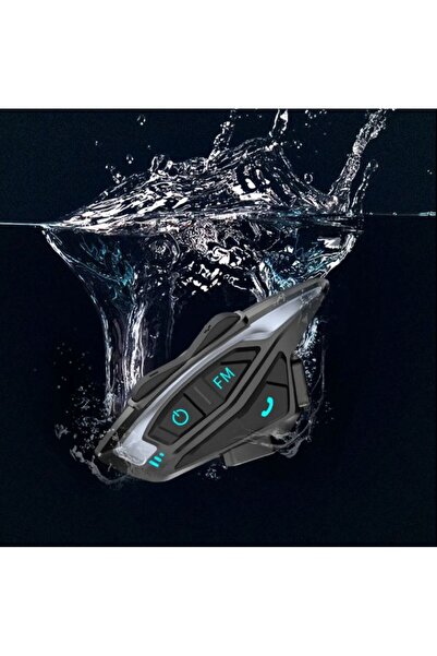 fimtech 2 Kişilik Motosiklet Kask Interkom Bluetooth Intercom Kulaklık Seti Fim02