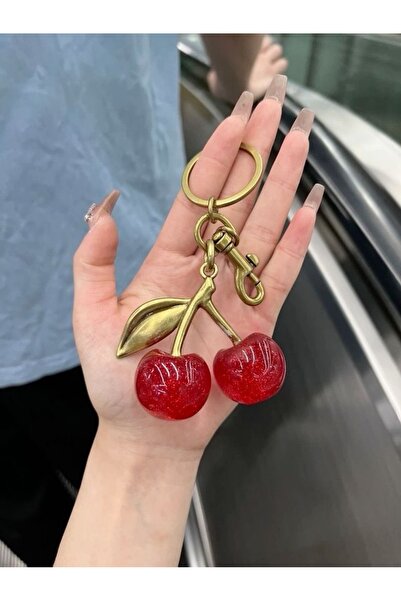 Lavila سلسلة مفاتيح الكرز الأحمر، سحر الكرز، سحر الكرز، سلسلة مفاتيح الكرز