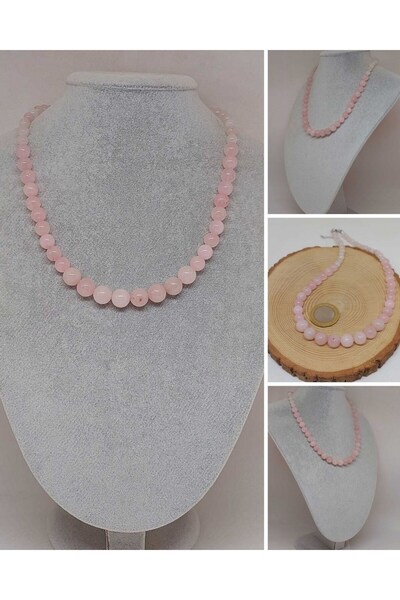 Yasamtohumu Серія «Галактика» Намисто з рожевим кварцом