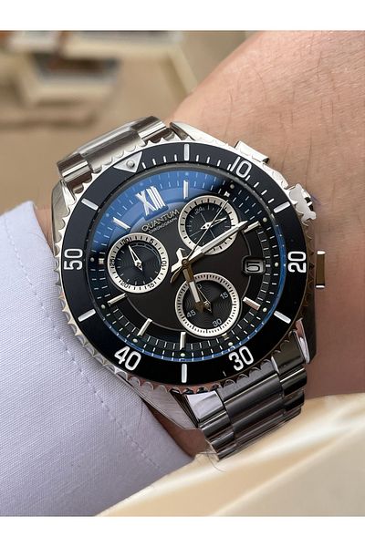Quantum 10 Atm Waterproof Gauges Active Men's Wristwatch