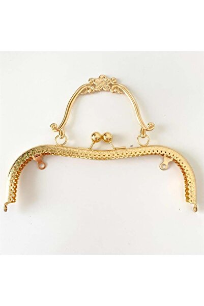 yumakça Çanta ve Cüzdan Klipsi Saplı Altın Renk 20 Cm